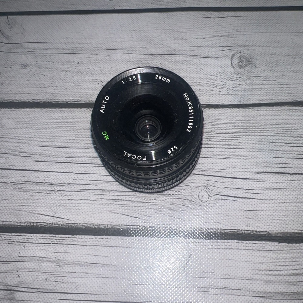 Focal MC Auto 1:2.8 28mm Lens